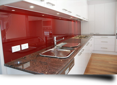 Glass around the home or business with Splashbacks of Distinction