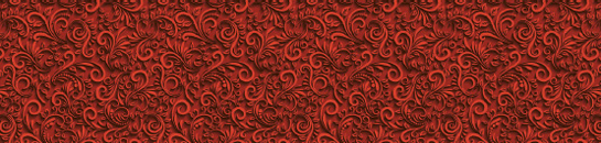 Raised red swirls on a deeper red background give a depth and warmth that you'll love in this printed glass kitchen splashback. Deep and warm, this printed glass kitchen splashback will delight in a kitchen with a subtle colour.